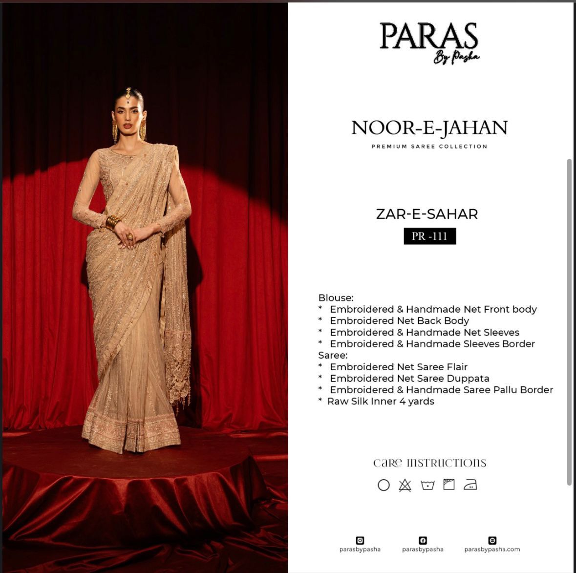 PARAS NOOR-E-JAHAN (ZAR-E-SEHAR) MC-0571