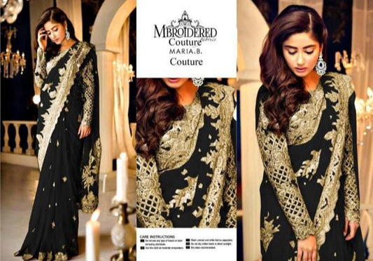 Maria B. Couture Black & Golden MC-0561