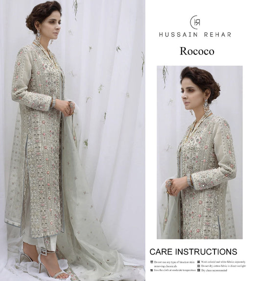 Hussain Rehar Couture Embroidered MC-0570