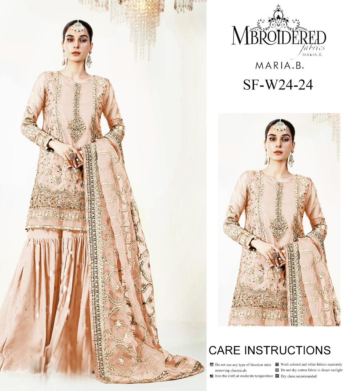 Maria B. Embroidered Collection MB-0999