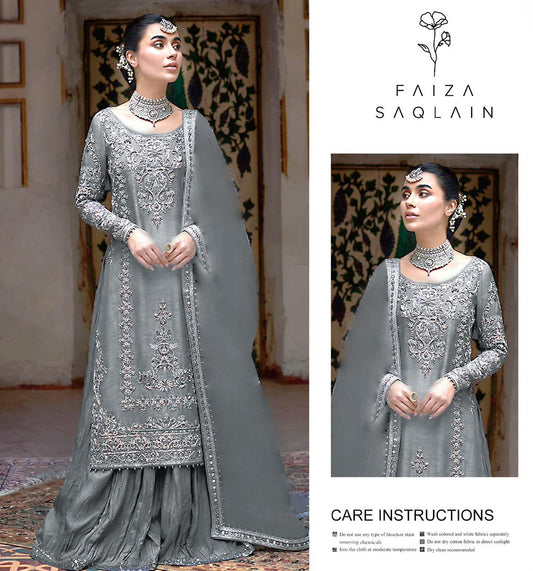Faiza Saqlain Raw Silk FS-0321