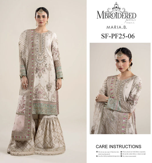 Maria B. Embroidered Collection MB-1001